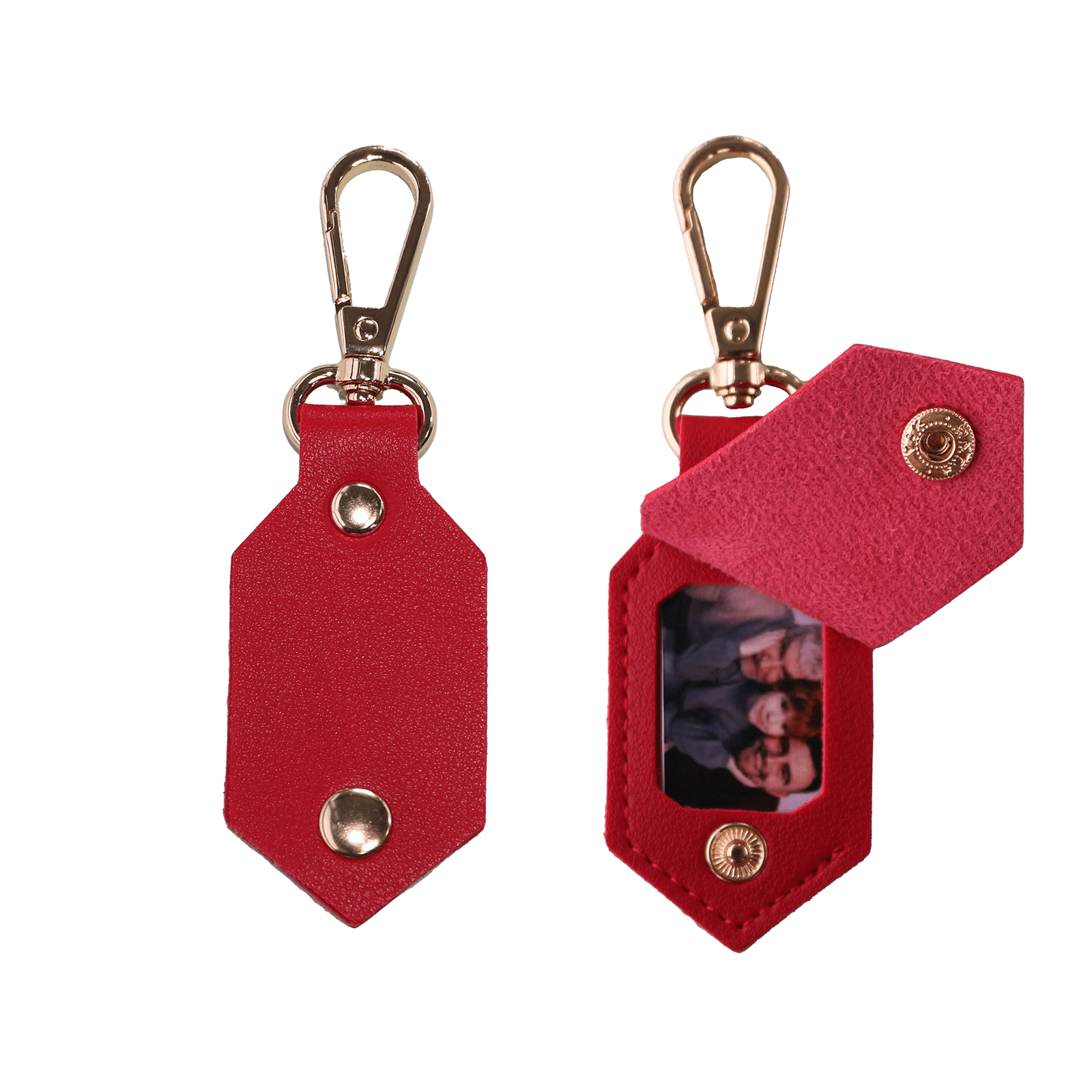 DIY Picture Key Chains,Custom Keychain With Picture, Llaveros(Red)Personalizados Customized Keychain Gifts For Women Boyfriend Husband Mens - uniqicon