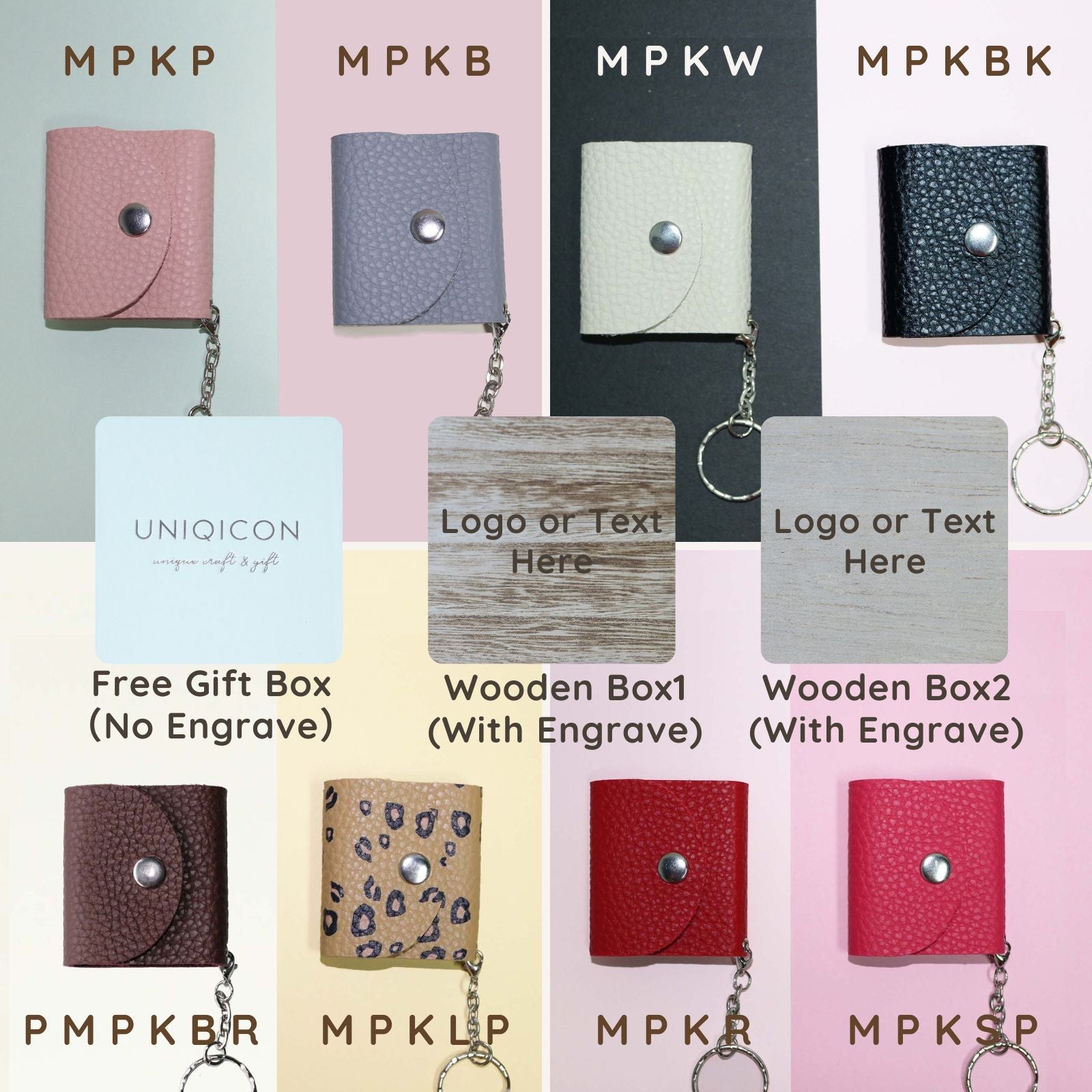 Personalized Mini Photo Keychain,Picture Keychains(Light pink) Personalized Album, Mini Cute Key Ring Keychain with Picture Book for Family, Boyfriend, Couples, Dog, Friends - uniqicon