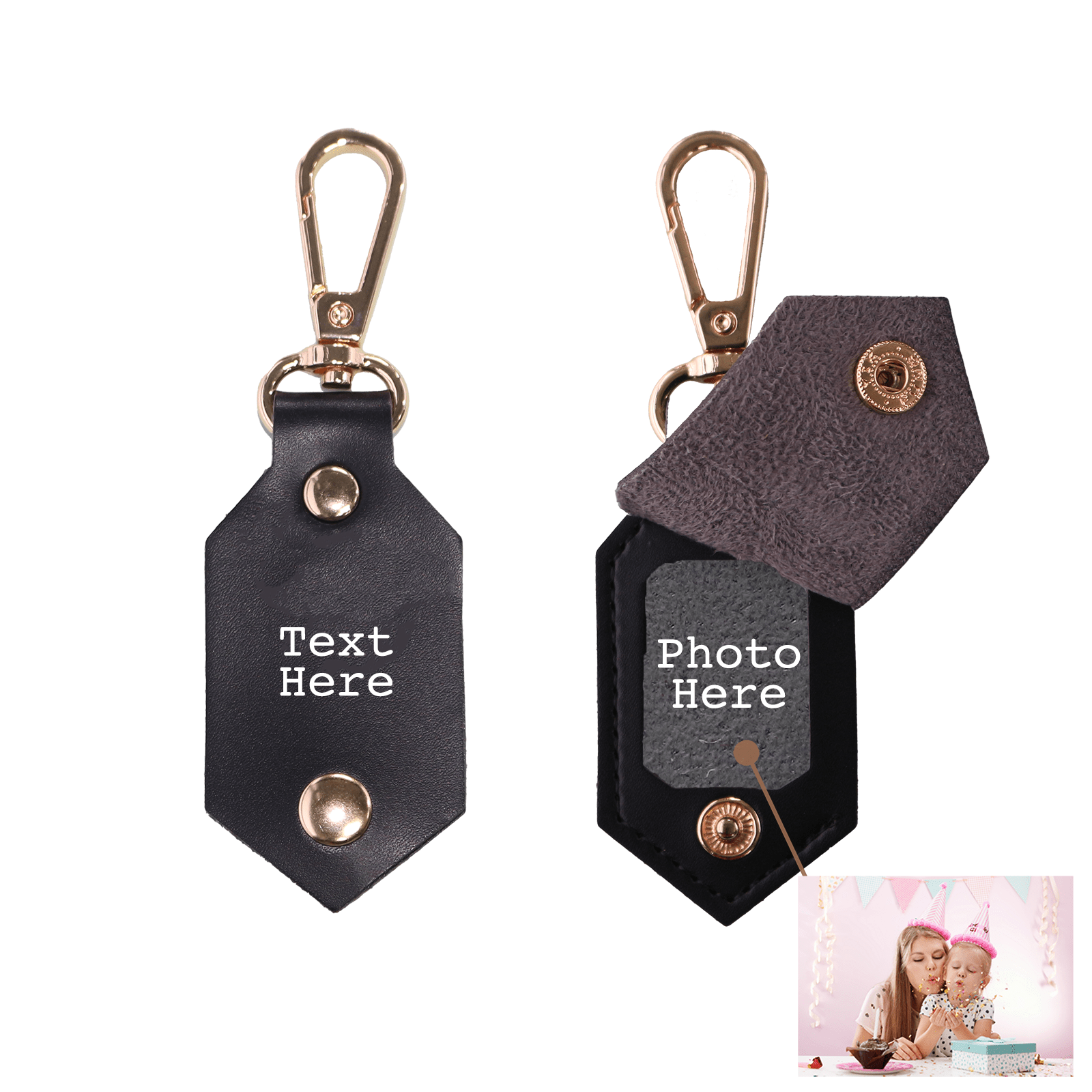 Personalized Picture Key Chains,Custom Keychain With Picture, Llaveros(Red) Personalizados Customized Keychain Gifts For Women Boyfriend Husband Mens - uniqicon