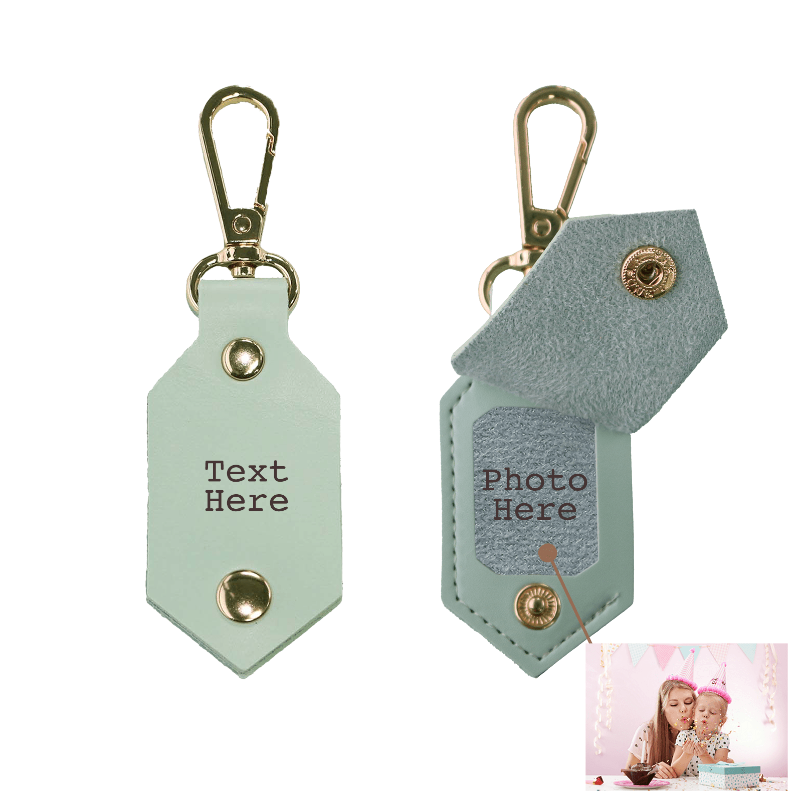 Personalized Picture Key Chains,Custom Keychain With Picture, Llaveros(Red) Personalizados Customized Keychain Gifts For Women Boyfriend Husband Mens - uniqicon