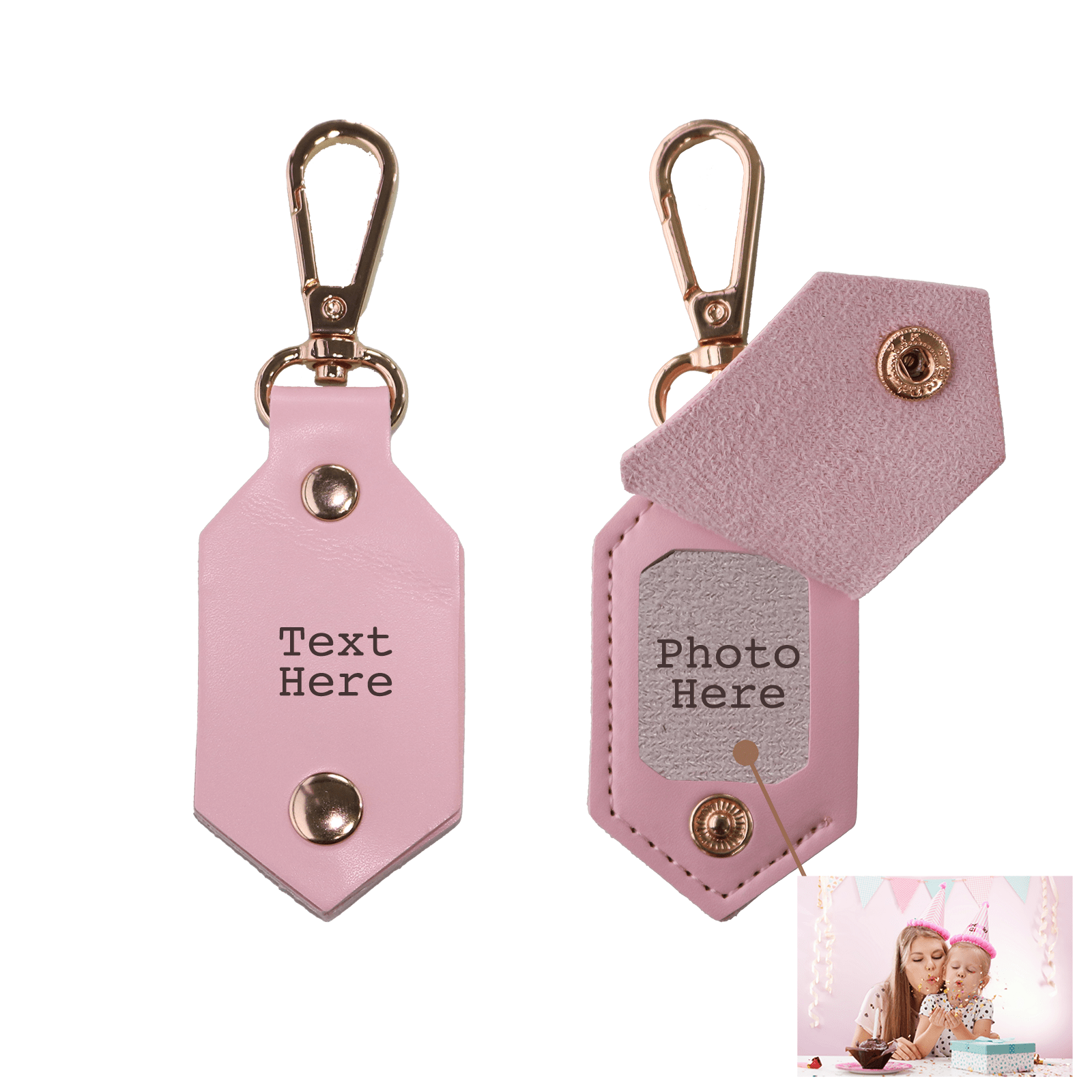 Personalized Picture Key Chains,Custom Keychain With Picture, Llaveros(Red) Personalizados Customized Keychain Gifts For Women Boyfriend Husband Mens - uniqicon