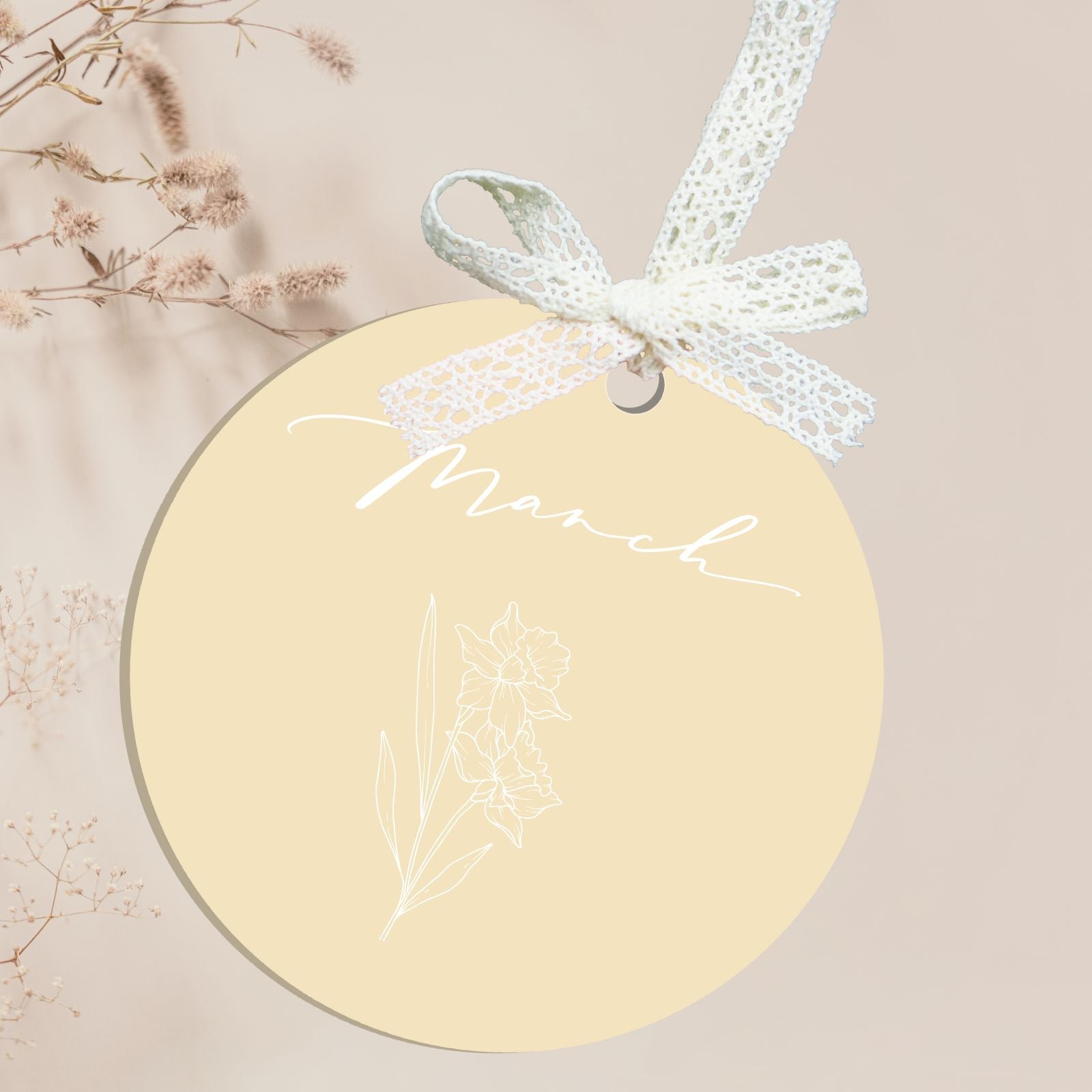 Uniqicon Acrylic For Crafting, DIY Ornaments For The Home, 3mm Cards With Hole, Unique Tags For DIY Projects And Crafts - uniqicon