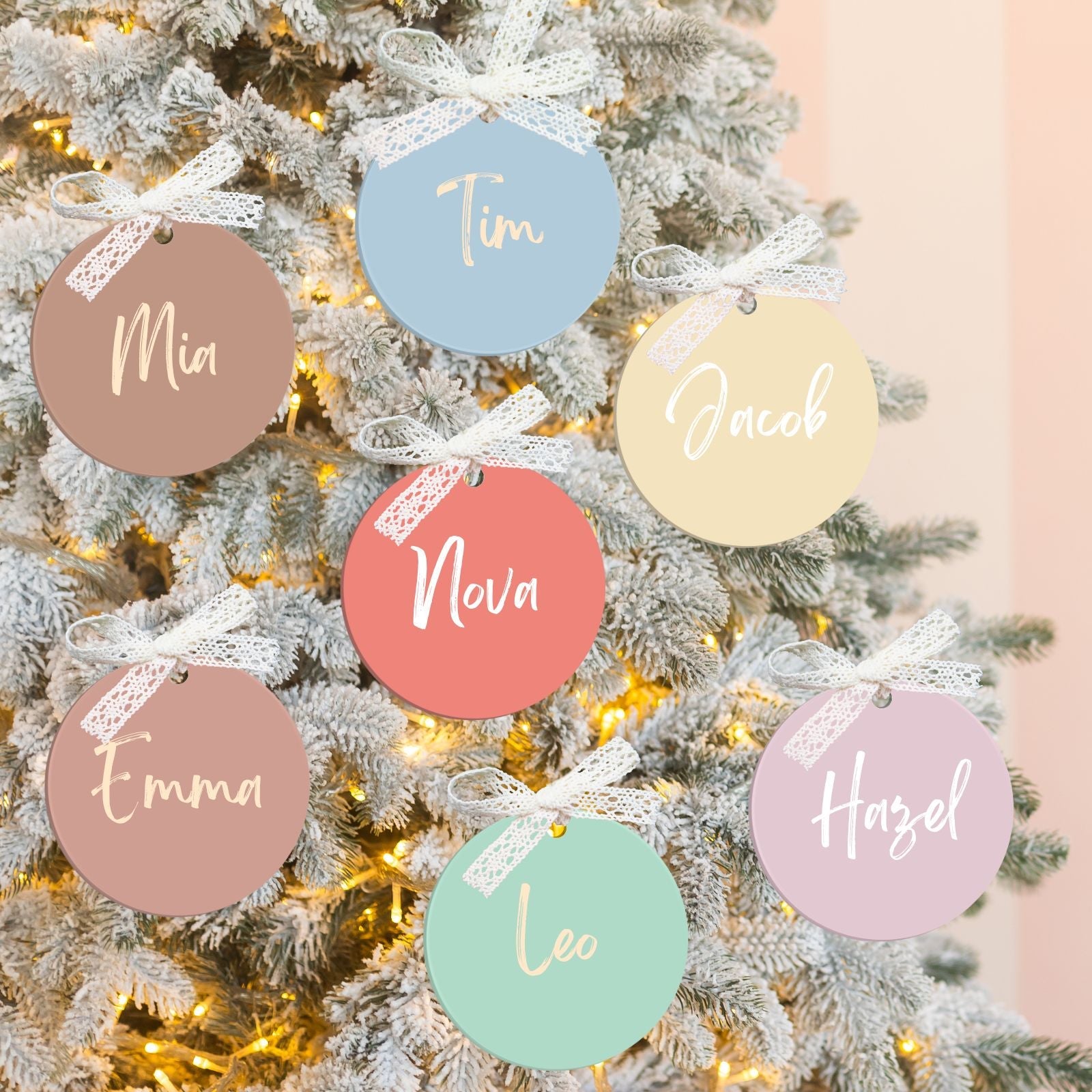 Uniqicon Acrylic For Crafting, DIY Ornaments For The Home, 3mm Cards With Hole, Unique Tags For DIY Projects And Crafts - uniqicon