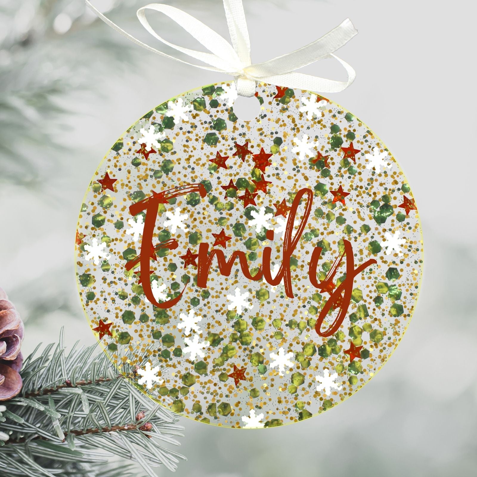 Uniqicon Acrylic For Crafting, DIY Ornaments For The Home, 3mm Cards With Hole, Unique Tags For DIY Projects And Crafts - uniqicon
