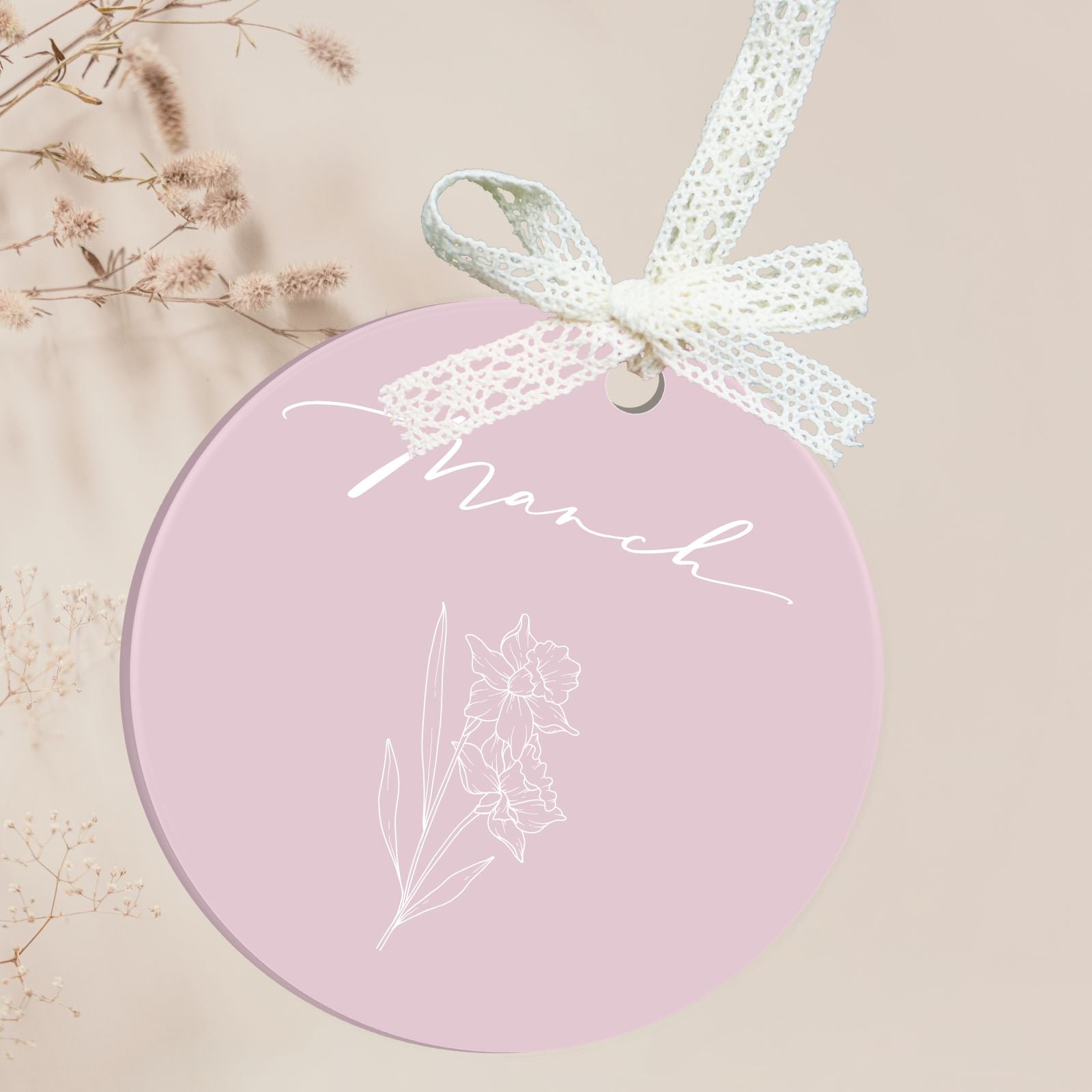Uniqicon Acrylic For Crafting, DIY Ornaments For The Home, 3mm Cards With Hole, Unique Tags For DIY Projects And Crafts - uniqicon