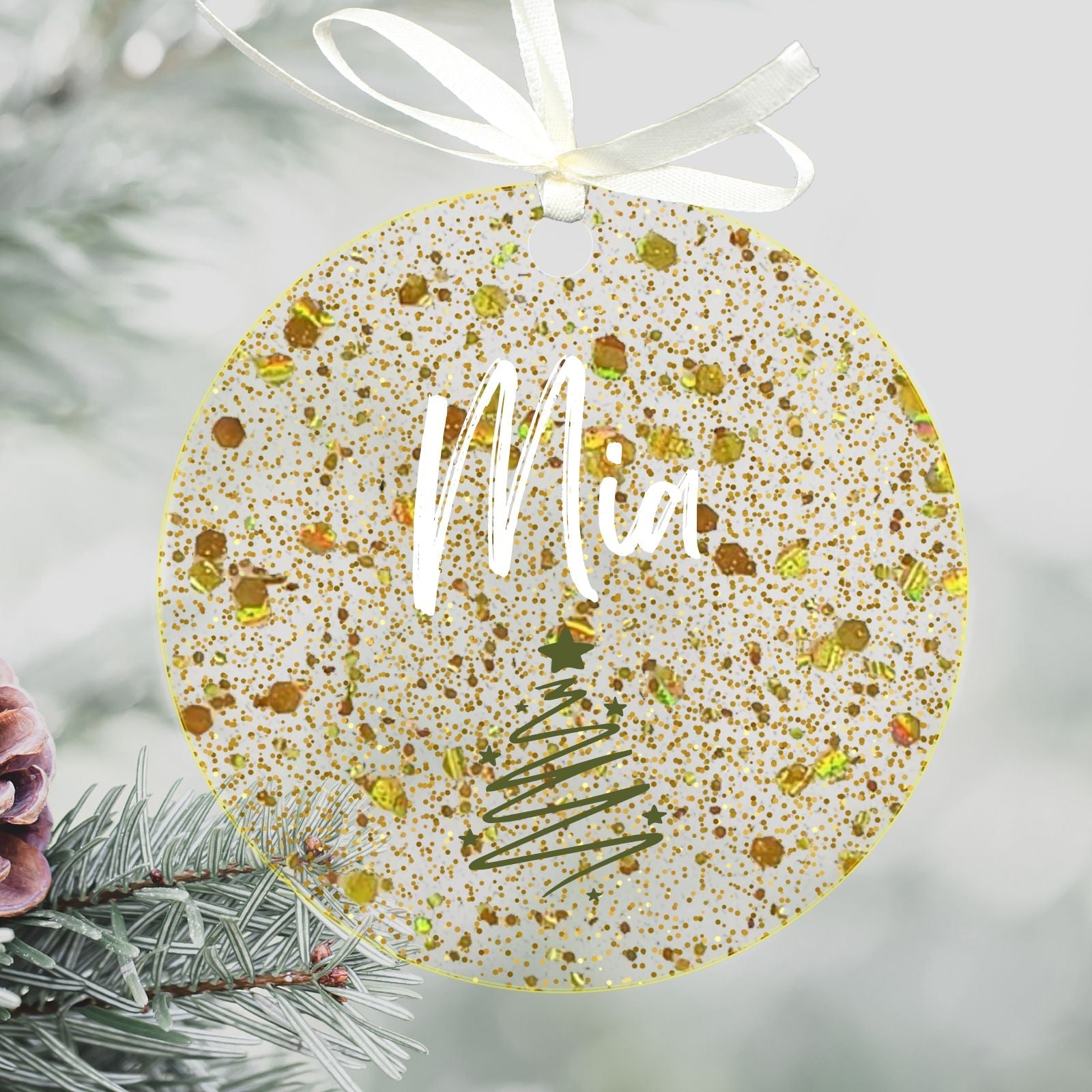 Uniqicon Acrylic For Crafting, DIY Ornaments For The Home, 3mm Cards With Hole, Unique Tags For DIY Projects And Crafts - uniqicon